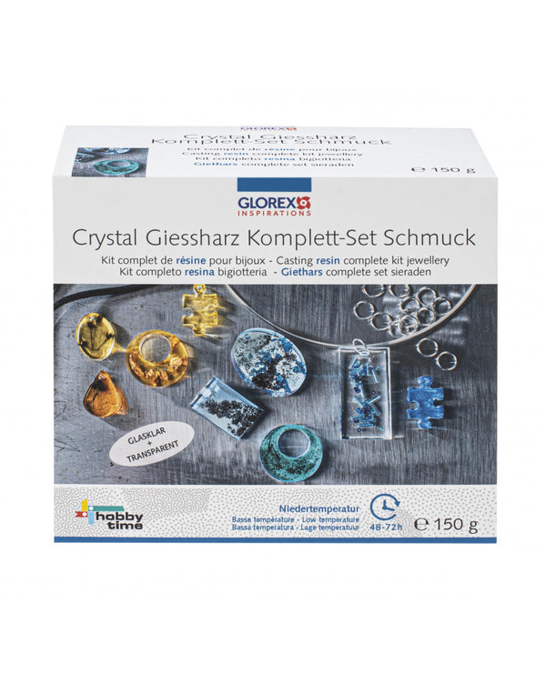 Crystal-Giessharz Starter-Set Niedertemperatur 150g