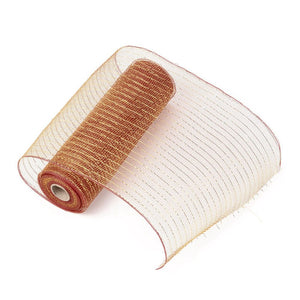 Deco Mesh Polyester Netz 25cm 9m / Rolle