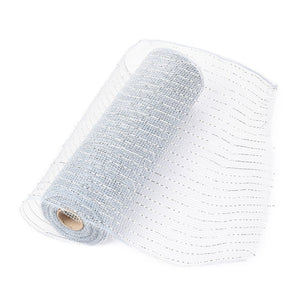 Deco Mesh Polyester Netz 25cm 9m / Rolle