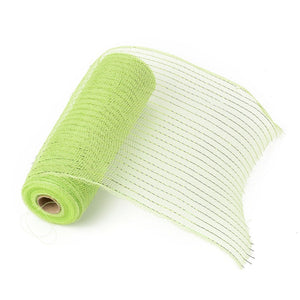 Deco Mesh Polyester Netz 25cm 9m / Rolle