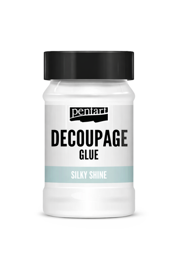 Pentart Decoupage Kleber und Lack Seidenglanz 100ml
