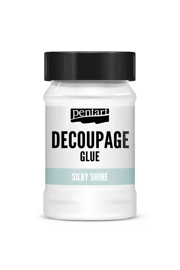 Pentart Decoupage Kleber und Lack Seidenglanz 100ml