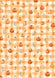 Reispapier Decoupage Kürbis-Karo orange A4 25-30 g/m² 1 Bogen
