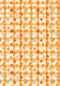 Reispapier Decoupage Kürbis-Karo A4 25-30 g/m² 1 Bogen