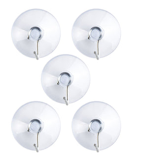 Deko-Saugnapf mit Haken 22mm 5 Stück