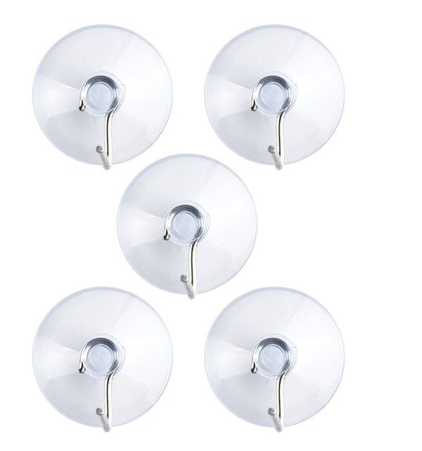 Deko-Saugnapf mit Haken 22mm 5 Stück