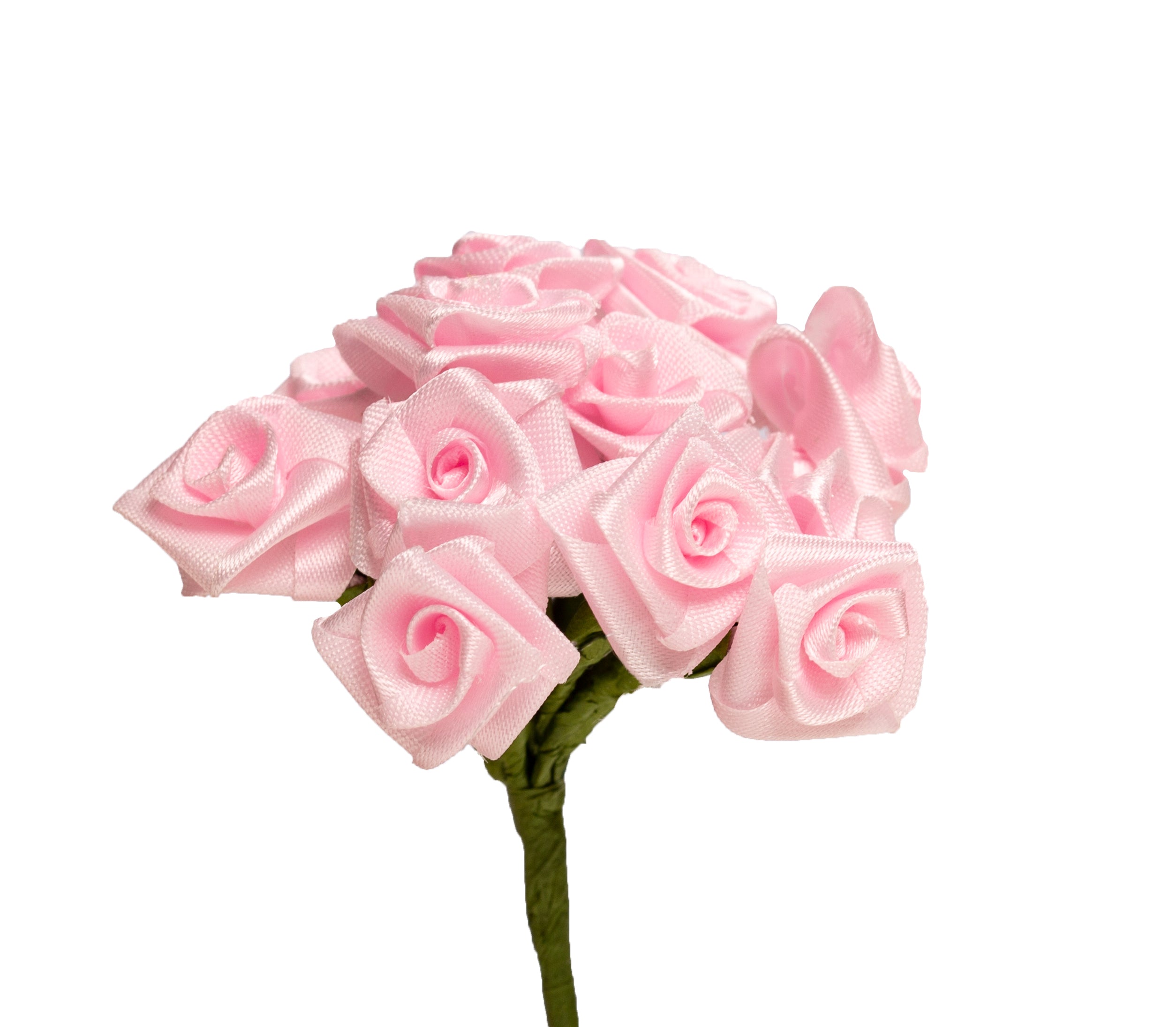 Diorröschen rose 14mm 12 Stück/Bund