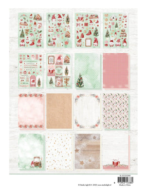 Studio Light DIY Block Ingwerbrot A4 10 Blatt doppelseitig 170g/m²