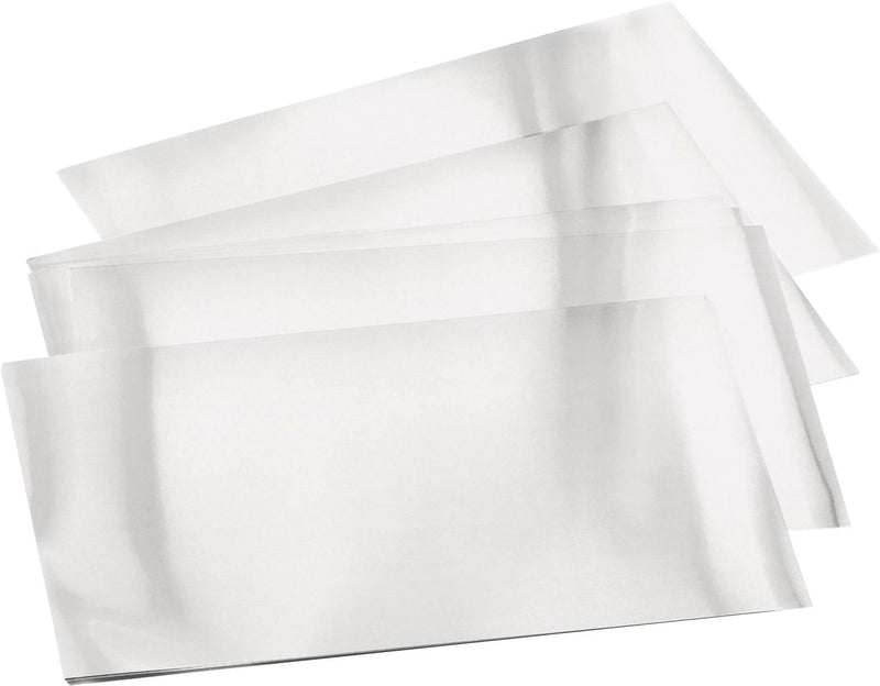 DIY Alu-Prägefolie SILBER extra strong 70µ 18,5x29,7cm 3 Blatt