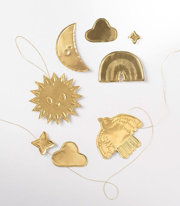 DIY Alu-Prägefolie GOLD extra strong 70µ 18,5x29,7cm 3 Blatt