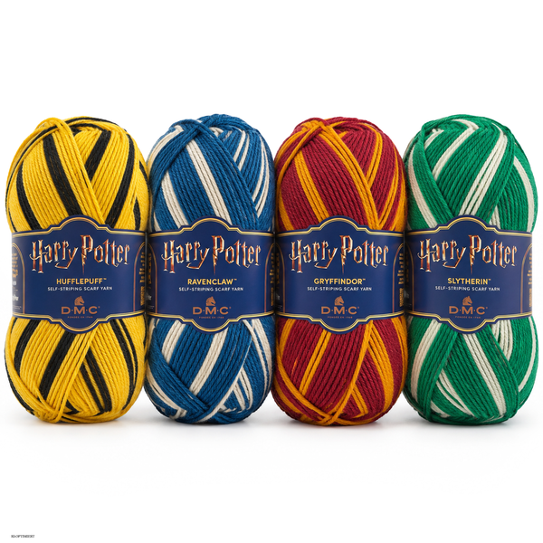 DMC Harry Potter - Hogwarts-Schals Garn self-striping 100% Polyacryl 300g / 410m