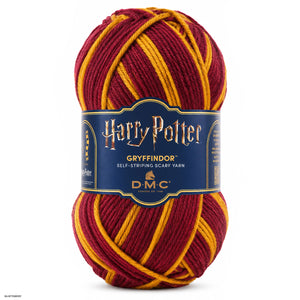 DMC Harry Potter - Hogwarts-Schals Garn self-striping 100% Polyacryl 300g / 410m