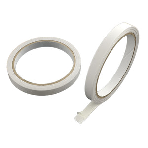 Doppelseitiges Klebeband weiss 5mm 10m / Rolle