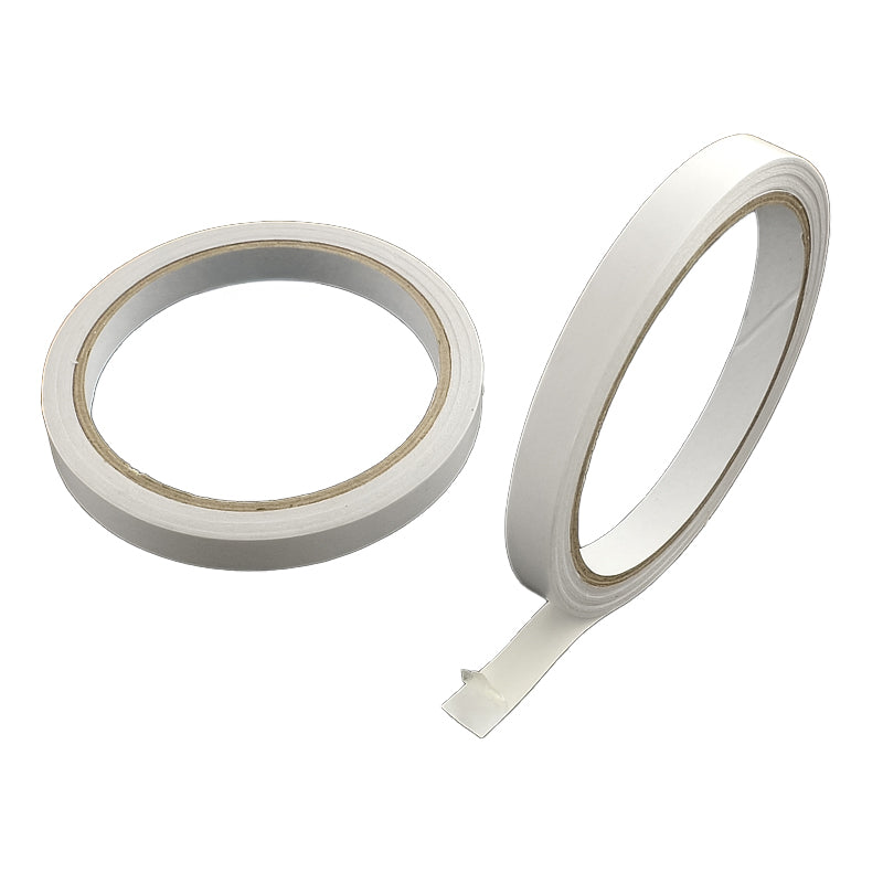Doppelseitiges Klebeband weiss 5mm 10m / Rolle