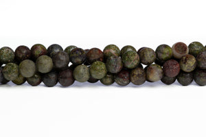 Edelstein-Perlen Drachenblut Jaspis 4mm 87 Stück/ Strang