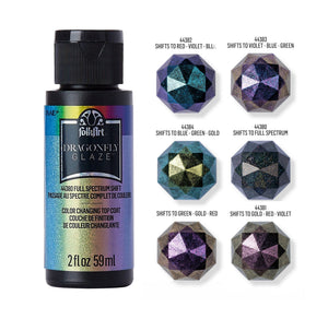 FolkArt Dragonfly Glaze farbverändernder Überlack 59ml