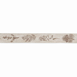 Drahtband Zweige 25 mm natur braun