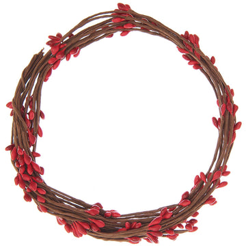 Girlande mit roten Beeren 10 Stk 65cm