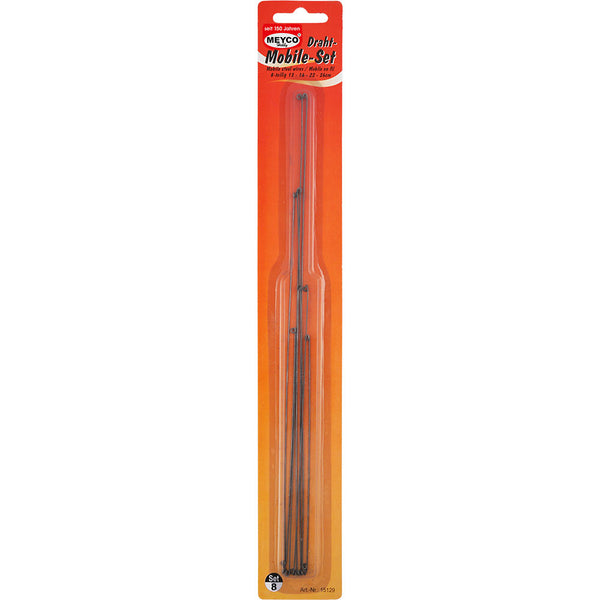 Draht-Mobilé-Set 8-teilig