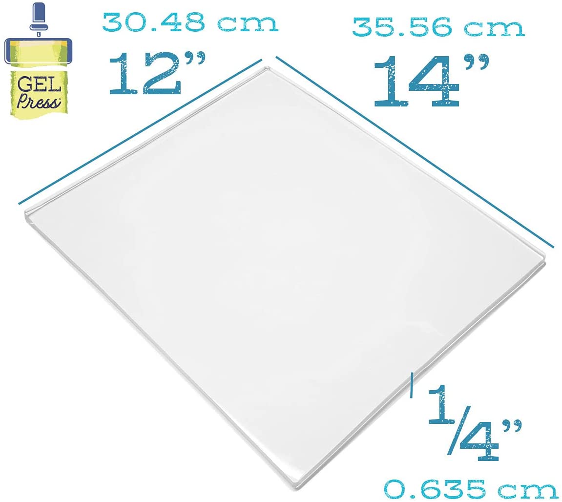 Gelpresse Gel-Druckplatte 30,48x35,56cm