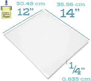Gelpresse Gel-Druckplatte 30,48x35,56cm