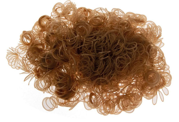 Puppenhaar Engelslocken dunkelblond dm 9mm 15g