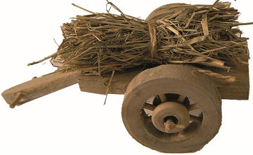 Heuwagen aus Holz 10cm