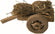 Heuwagen aus Holz 10cm