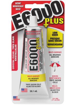E6000 Plus Multi-Surface Glue Allwetterkleber geruchlos 56ml