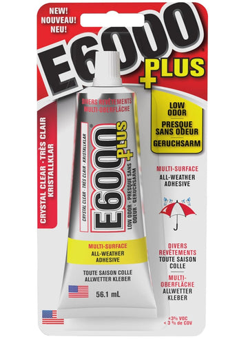 E6000 Plus Multi-Surface Glue Allwetterkleber geruchlos 56ml