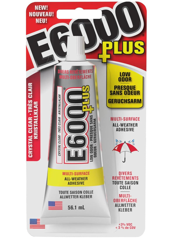 E6000 Plus Multi-Surface Glue Allwetterkleber geruchlos 56ml