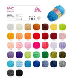 ELISA Easy Schulwolle Polyacryl 125m / 50g