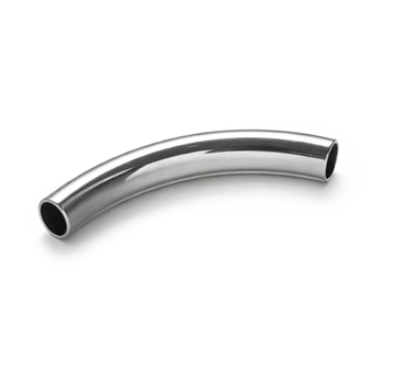Edelstahl 304 Röhre gebogen 40x7mm Loch 6mm 1 Stück