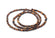 Tigerauge Edelsteinperlen rund 3mm 127 Stück / Strang 40cm