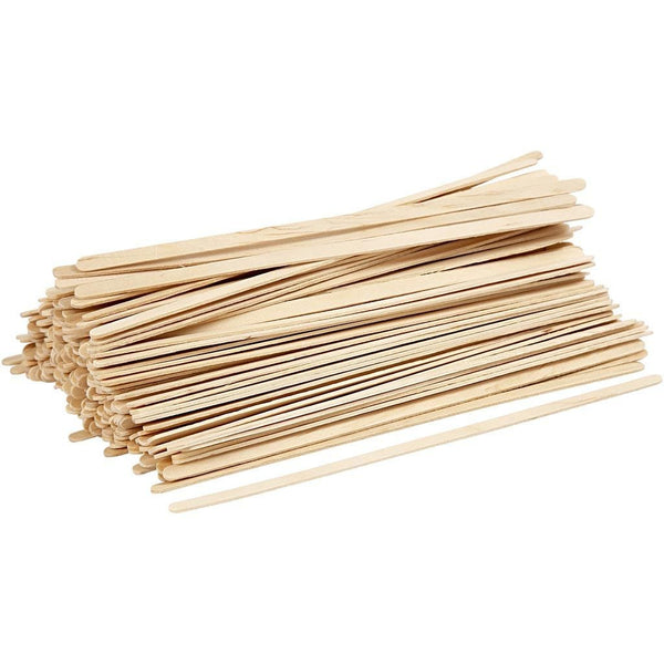 Eisstiele Bastelhölzer natur 19cm x 6mm 200 Stück