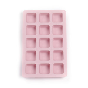 Silikonform Quadratische Würfel 181x112,5x17,5mm