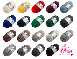 ELISA My Socks Classic Sockenwolle 6-fach 50g 130m