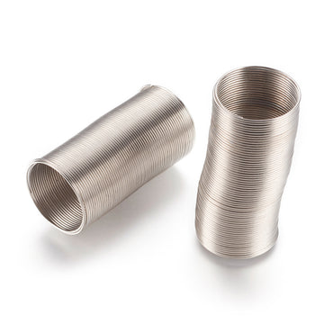 Memory Wire Endlos Fingerringe 0,6mm Spiraldraht Edelstahl 100 Windungen
