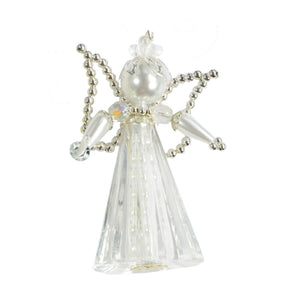 Bastelset Schutzengel Ursula weiß/Silber