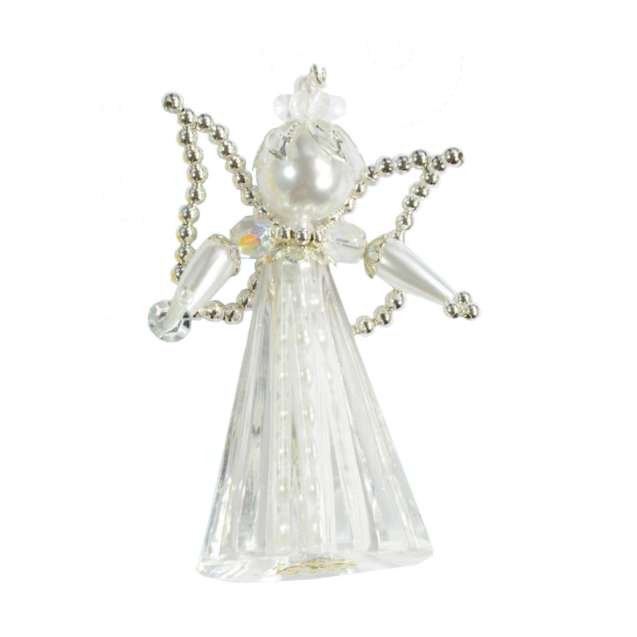 Bastelset Schutzengel Ursula weiß/Silber