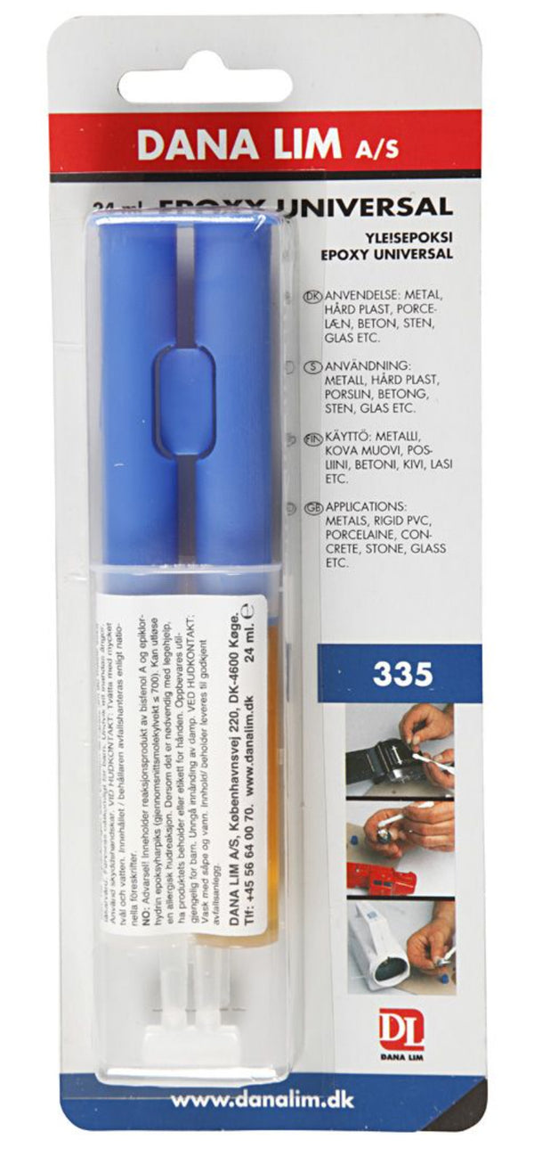 Epoxid Kleber 2 Komponenten in Spritze 24 ml