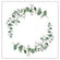 Ambiente Servietten Eucalyptus Branch White 33x33cm 20 Stück/Packung