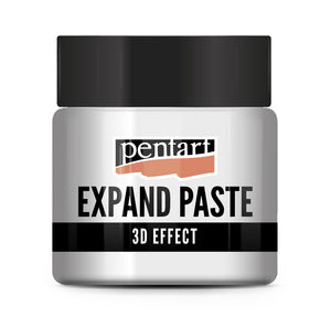 Expand Paste 3D Effekt Plusterfarbe weiß 50ml