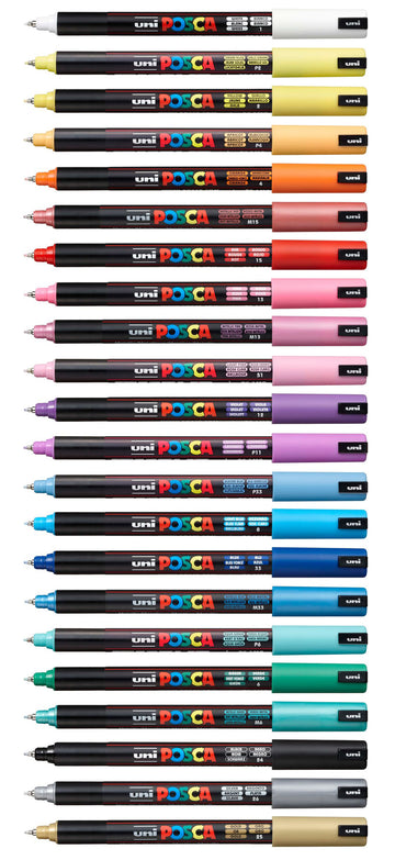 Uni Posca Marker PC-1MR Extra feine Spitze 0,7mm