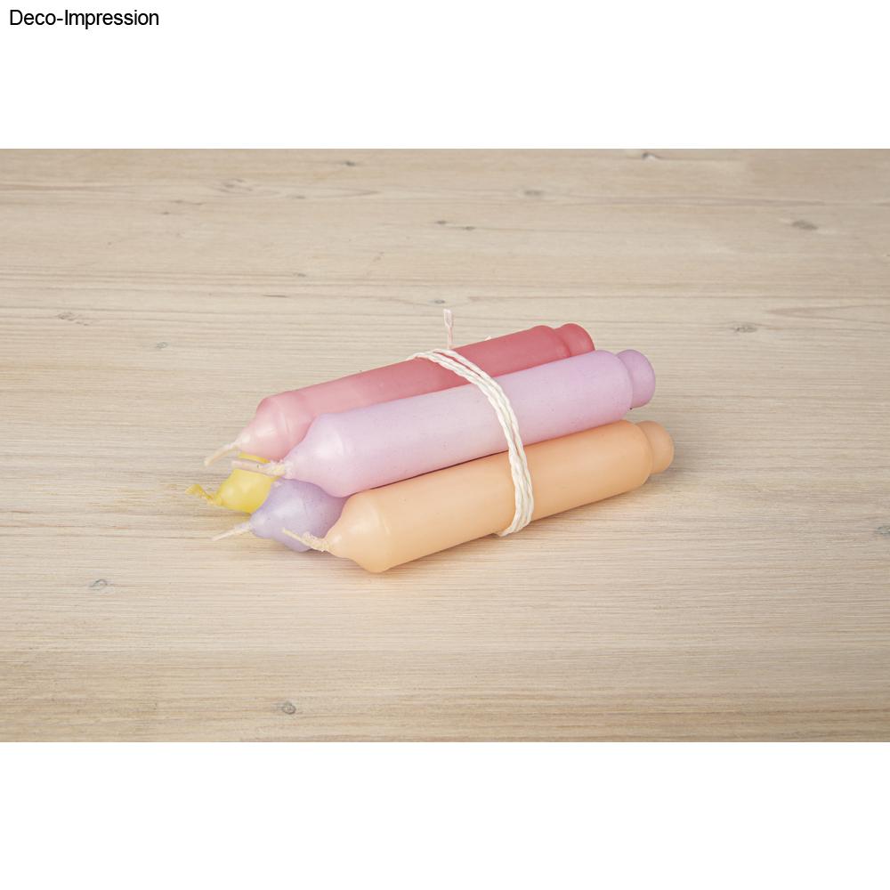 Farbpigment für Wachs 1x1x2,9cm sortiert SB-Btl. 5 Stück