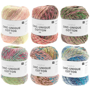 Creative Chic-Unique Cotton dk Farbverlaufswolle 100g 240m