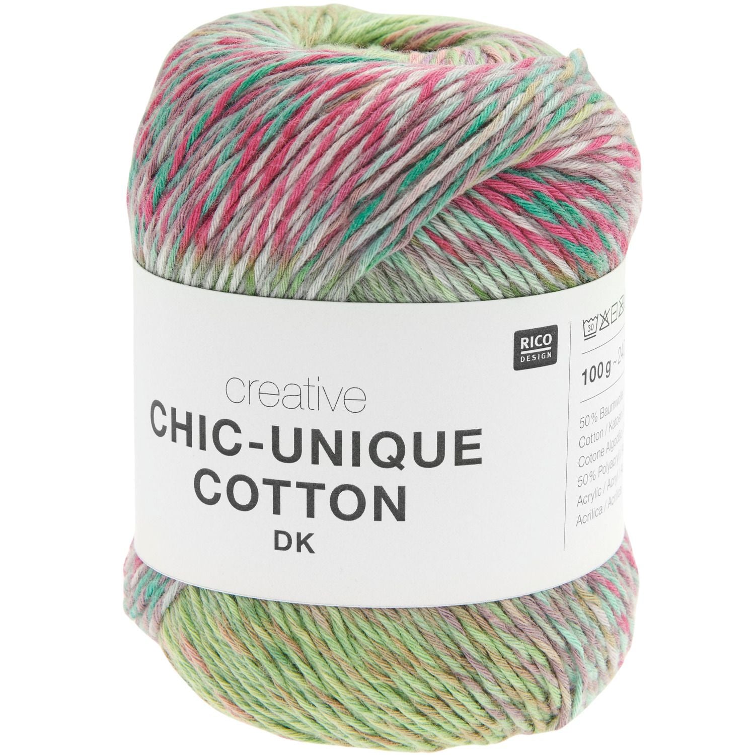 Creative Chic-Unique Cotton dk Farbverlaufswolle 100g 240m