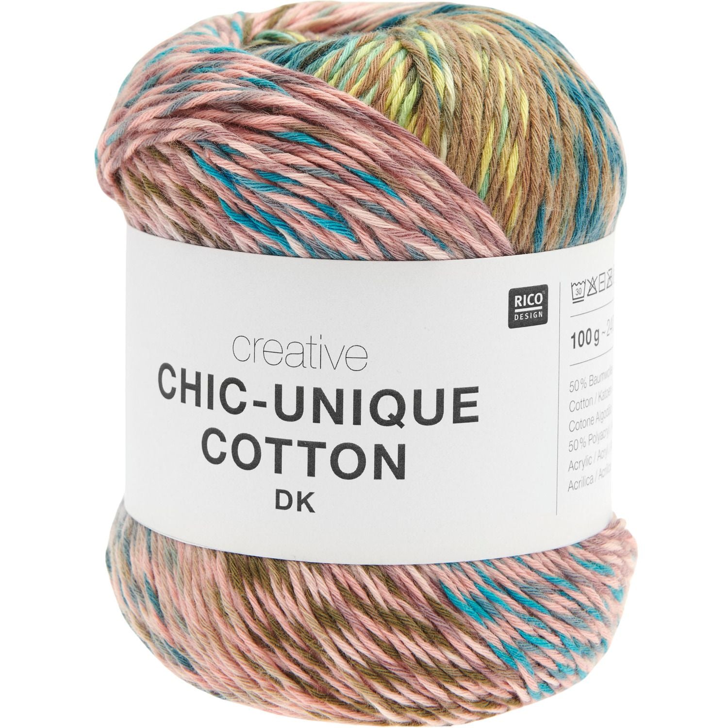 Creative Chic-Unique Cotton dk Farbverlaufswolle 100g 240m