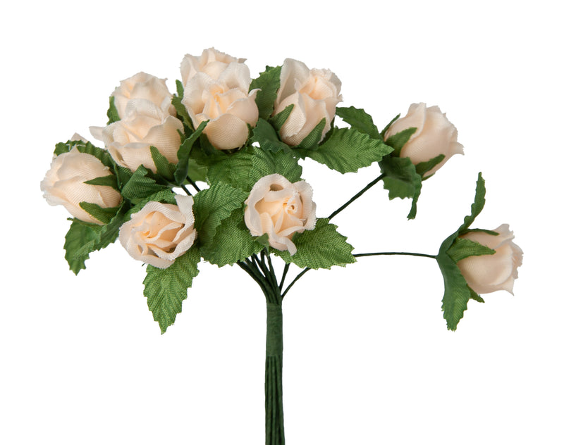 Farm-Rose auf Draht Blüte ⌀ 15 mm 12 Stück/Bund