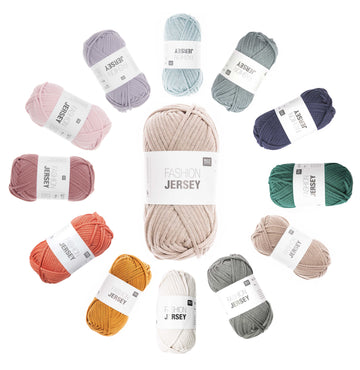 FASHION Jersey Garn 64% Baumwolle 36% Polyamid 50g 72m